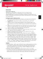 Preview for 21 page of Sharp SA-BC2002I Operation Manual