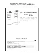 Preview for 1 page of Sharp SB-29 Service Manual