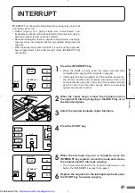 Preview for 49 page of Sharp SD-2060 Operation Manual