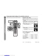 Preview for 58 page of Sharp SD-AS10H Operation Manual