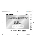 Preview for 1 page of Sharp SD-AT1000 User Manual