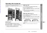 Preview for 61 page of Sharp SD-AT100W Operation Manual