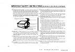 Предварительный просмотр 4 страницы Sharp SD-HX500 Operation Manual