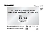 Preview for 1 page of Sharp SD-PX2 Operation Manual