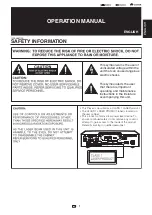 Preview for 10 page of Sharp SD-WH1000U Operation Manual