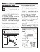 Предварительный просмотр 4 страницы Sharp SDW6757ES Installation Manual