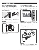 Предварительный просмотр 8 страницы Sharp SDW6757ES Installation Manual