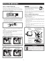 Предварительный просмотр 9 страницы Sharp SDW6757ES Installation Manual