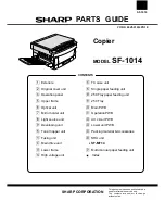 Preview for 120 page of Sharp SF-1014 Service Manual