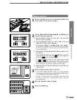 Предварительный просмотр 17 страницы Sharp SF-2052 Operation Manual