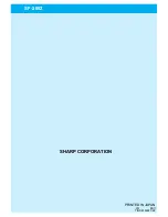 Предварительный просмотр 134 страницы Sharp SF-2052 Operation Manual