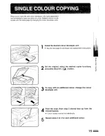 Preview for 17 page of Sharp SF-2118 Operation Manual