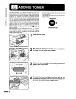 Preview for 8 page of Sharp SF-2216 Getting Started Manual