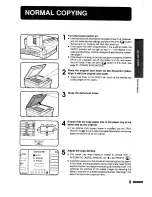 Preview for 11 page of Sharp SF-2216 Getting Started Manual