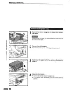 Preview for 24 page of Sharp SF-2216 Getting Started Manual