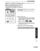 Preview for 37 page of Sharp SF-2216 Getting Started Manual