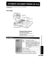 Preview for 51 page of Sharp SF-2216 Getting Started Manual