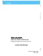 Предварительный просмотр 92 страницы Sharp SF-2530 Operation Manual