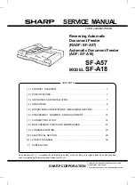 Sharp SF-A18 Service Manual предпросмотр