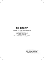 Предварительный просмотр 48 страницы Sharp SF-A18 Service Manual