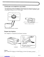 Preview for 11 page of Sharp Sharp Vision XV-110ZM (German) Bedienungsanleitung