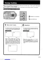 Preview for 15 page of Sharp Sharp Vision XV-315P (Dutch) Gebruiksaanwijzing