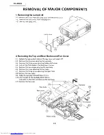 Предварительный просмотр 18 страницы Sharp SharpVision XG-3850E Service Manual