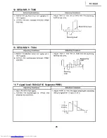 Предварительный просмотр 25 страницы Sharp SharpVision XG-3850E Service Manual