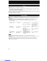 Preview for 21 page of Sharp SharpVision XV-370H Operation Manual