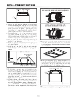 Preview for 14 page of Sharp SHC2432FS Operation Manual & Installation Instructions