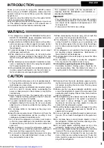 Preview for 3 page of Sharp SJ-37M Operation Manual