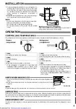 Preview for 5 page of Sharp SJ-37M Operation Manual