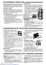 Preview for 14 page of Sharp SJ-37M Operation Manual