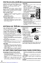 Preview for 34 page of Sharp SJ-37M Operation Manual