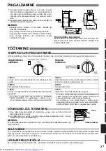 Preview for 37 page of Sharp SJ-37M Operation Manual