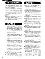 Предварительный просмотр 2 страницы Sharp SJ-40J Operation Manual