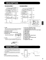 Предварительный просмотр 3 страницы Sharp SJ-40J Operation Manual