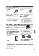 Preview for 17 page of Sharp SJ-43N Operation Manual