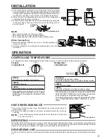 Preview for 3 page of Sharp SJ-45L Operation Manual