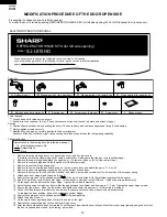 Предварительный просмотр 12 страницы Sharp SJ-48H-S Service Manual