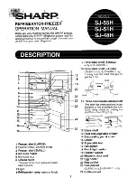 Sharp SJ-55H Operation Manual preview