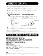 Preview for 4 page of Sharp SJ-55H Operation Manual