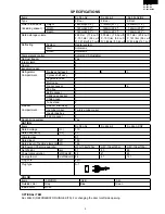 Preview for 3 page of Sharp SJ-58L-A2B Service Manual