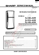 Sharp SJ-58L-A2W Service Manual preview