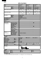 Preview for 4 page of Sharp SJ-58L-T2A Service Manual