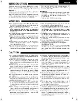 Preview for 3 page of Sharp SJ-58M Operation Manual