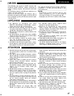 Preview for 27 page of Sharp SJ-58M Operation Manual