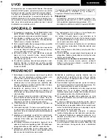 Preview for 39 page of Sharp SJ-58M Operation Manual