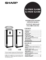 Preview for 1 page of Sharp SJ-63M Operation Manual