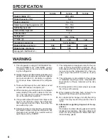 Preview for 6 page of Sharp SJ-68L-A2 Operation Manual